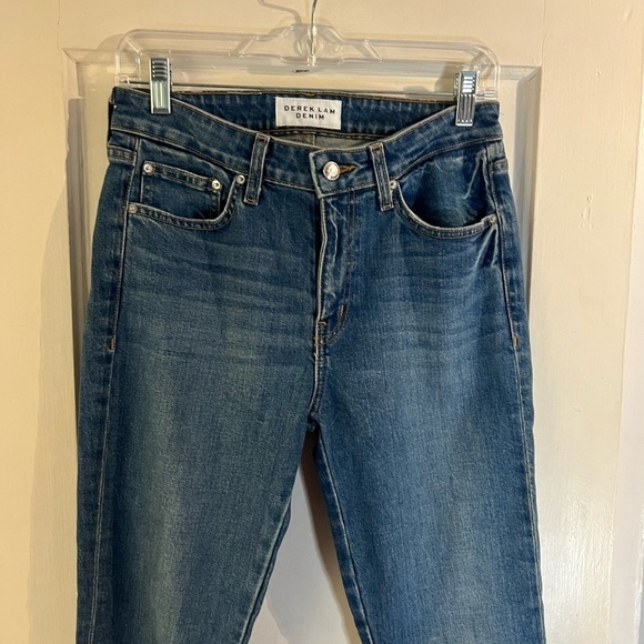 Derek Lam 10 Crosby Jane Embroidered Ankle Jeans 28 - Picture 11 of 16